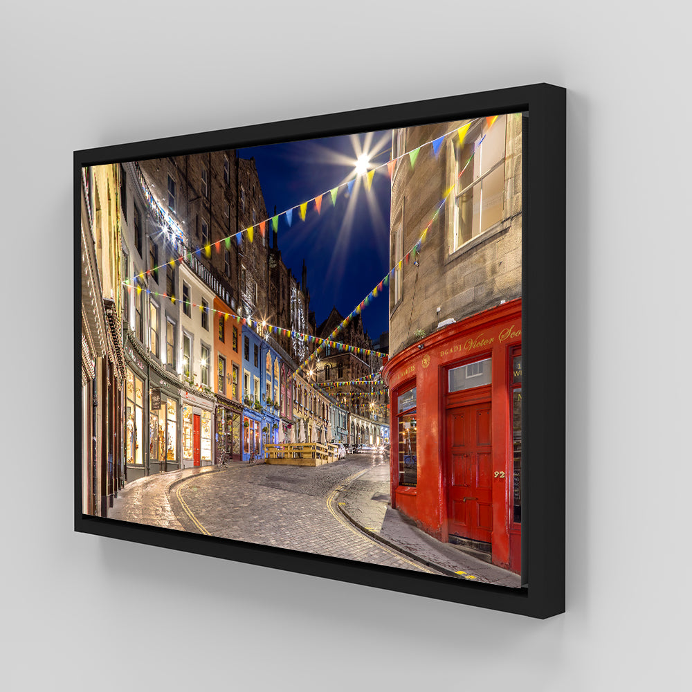 Stunning West Bow - Victoria Street Wall Art by Melanie Viola