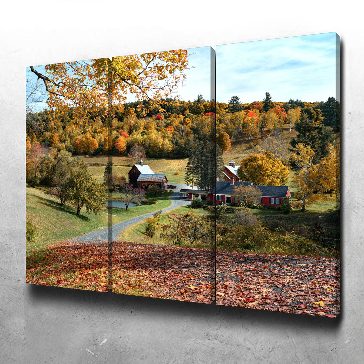 Exquisite Woodstock Farmstead Wall Art by Shaun Mayer