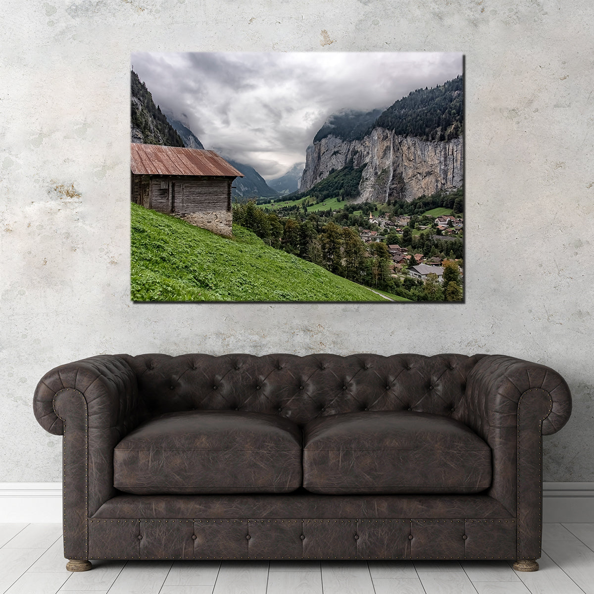 Stunning Lauterbrunnen Wall Art by Manjik Pictures