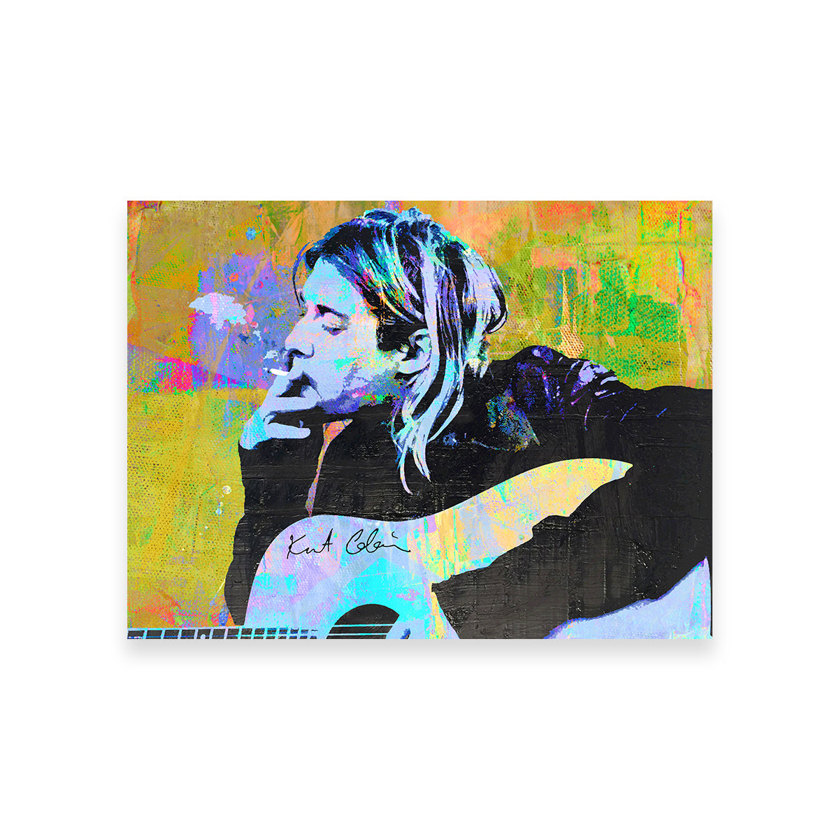 Stunning Kurt Cobain Wall Art by Stephen Chambers