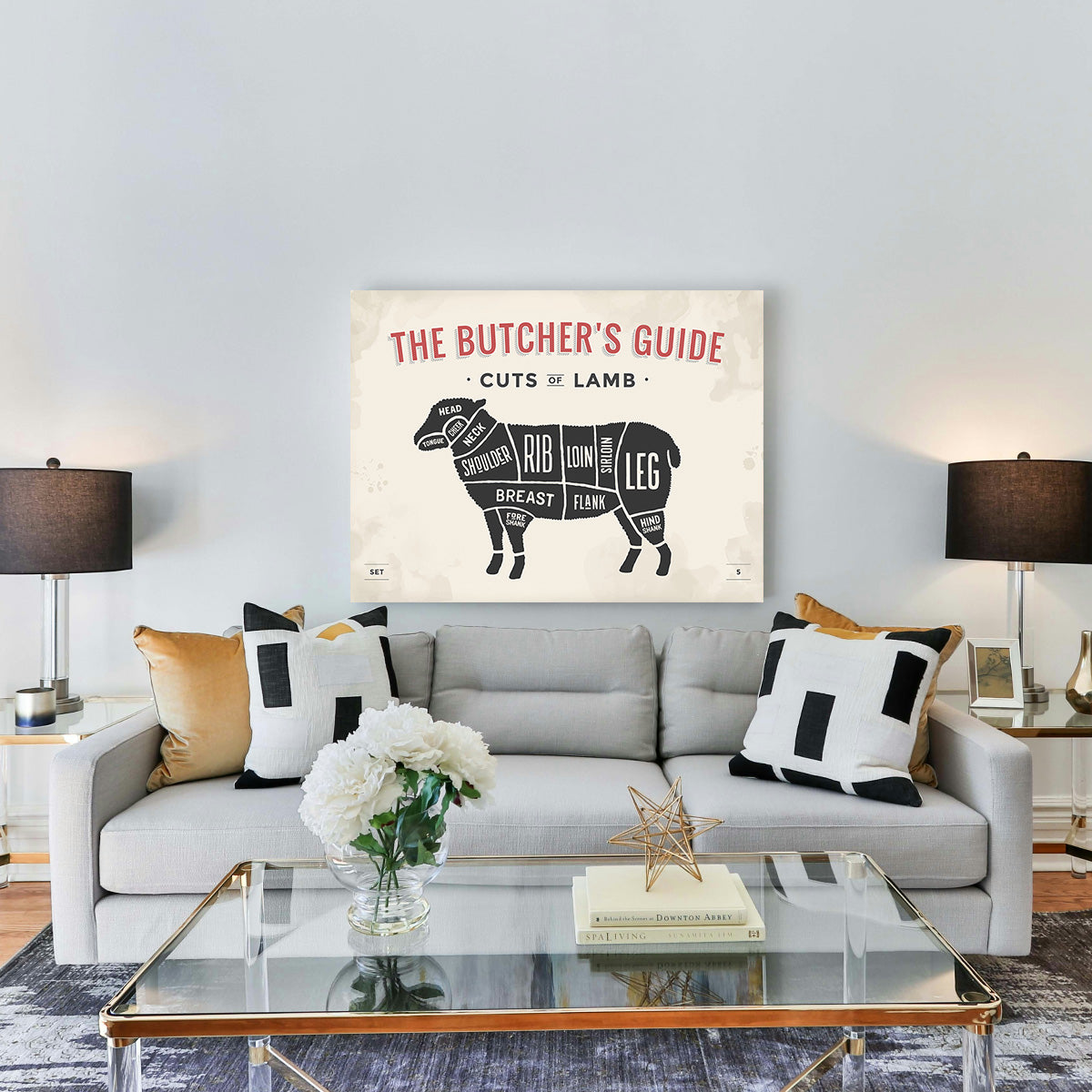 Exquisite Cuts of Lamb Wall Art for Stunning Home Decor