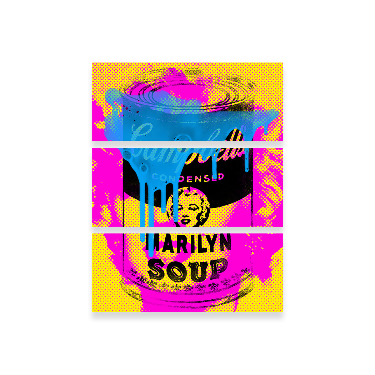 Stunning Marilyn Soup Wall Art by Stephen Chambers