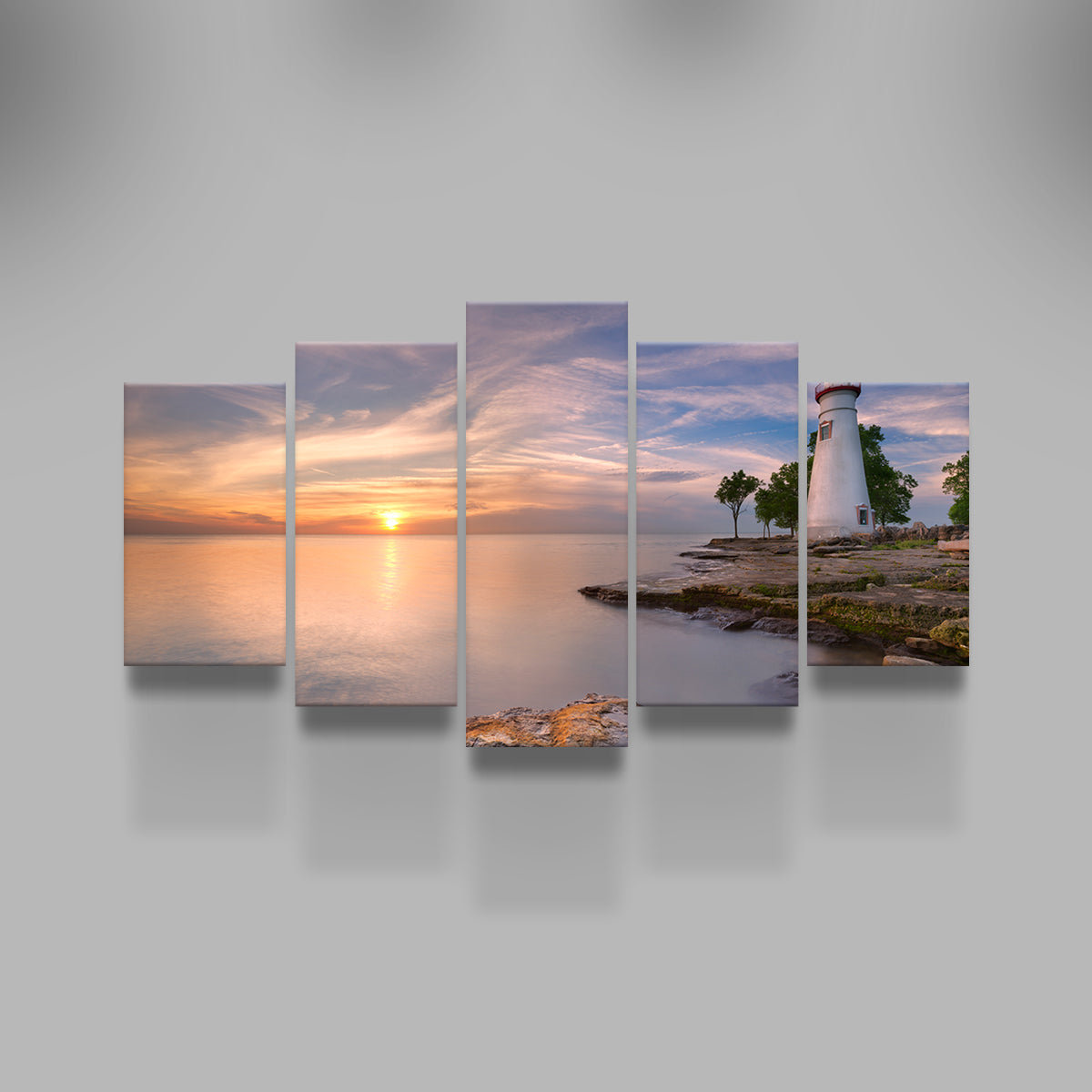 Gorgeous Marblehead Lighthouse on Lake Erie Wall Art for Stunning Decor
