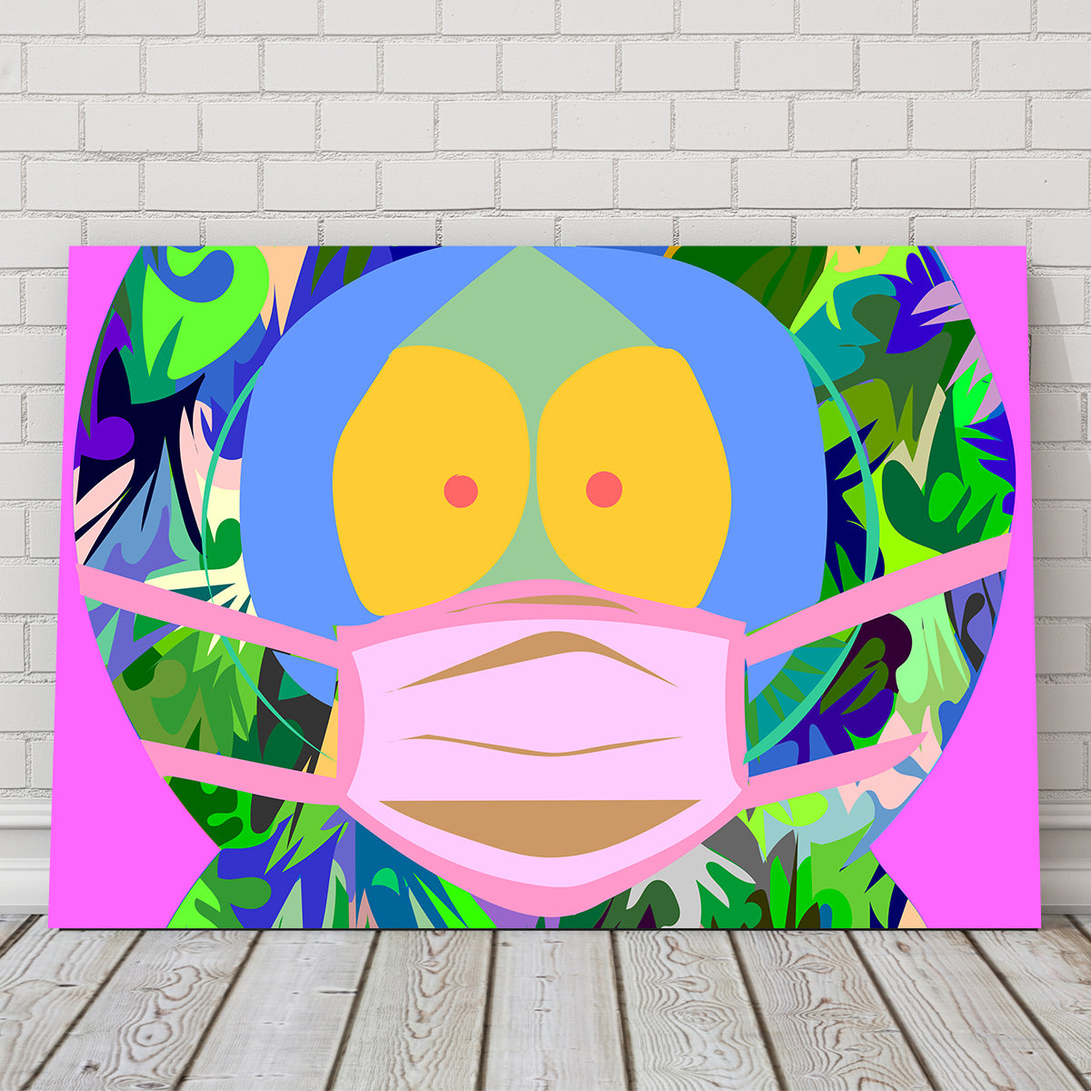 Kenny Wall Art - Premium Handmade Canvas Artwork