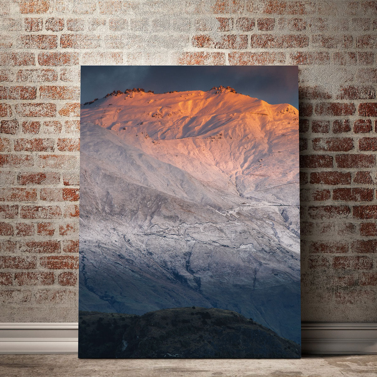Stunning Treble Cone Wall Art by Mike Cotton