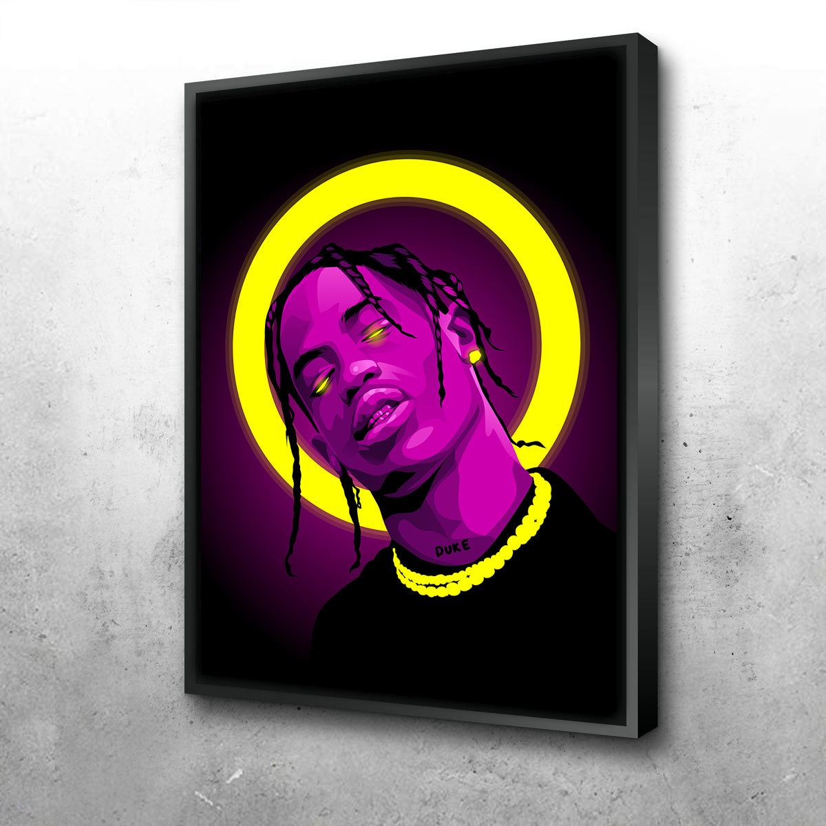 Exclusive Travis Scott Wall Art for Your Home Decor