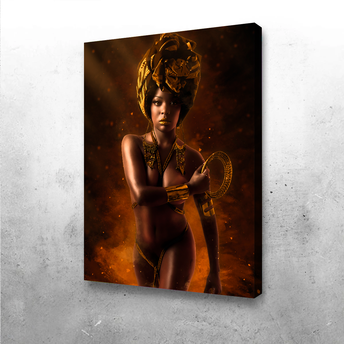 Manuel Luces' Stunning Strength Wall Art