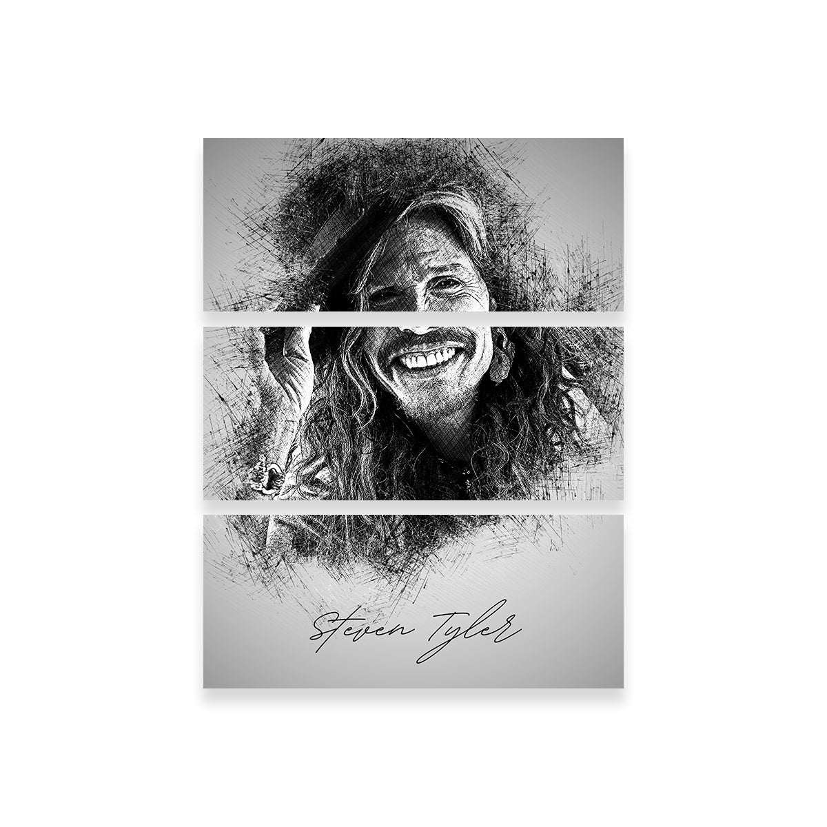Stunning Steven Tyler Wall Art - Museum Quality Canvas Print