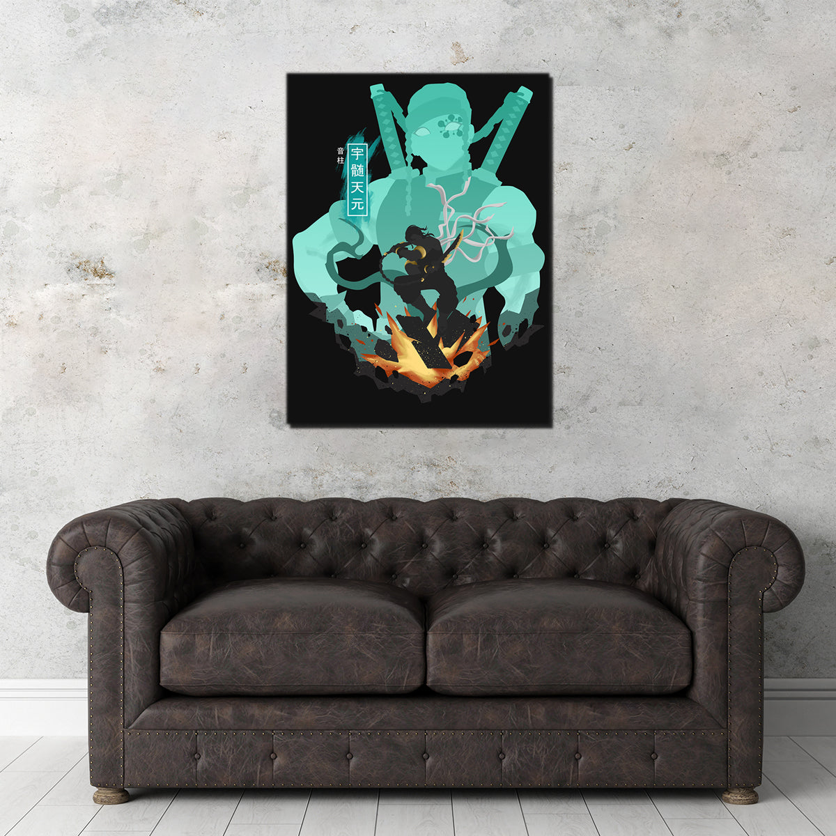 Stunning Uzui Tengen Wall Art for Anime Lovers