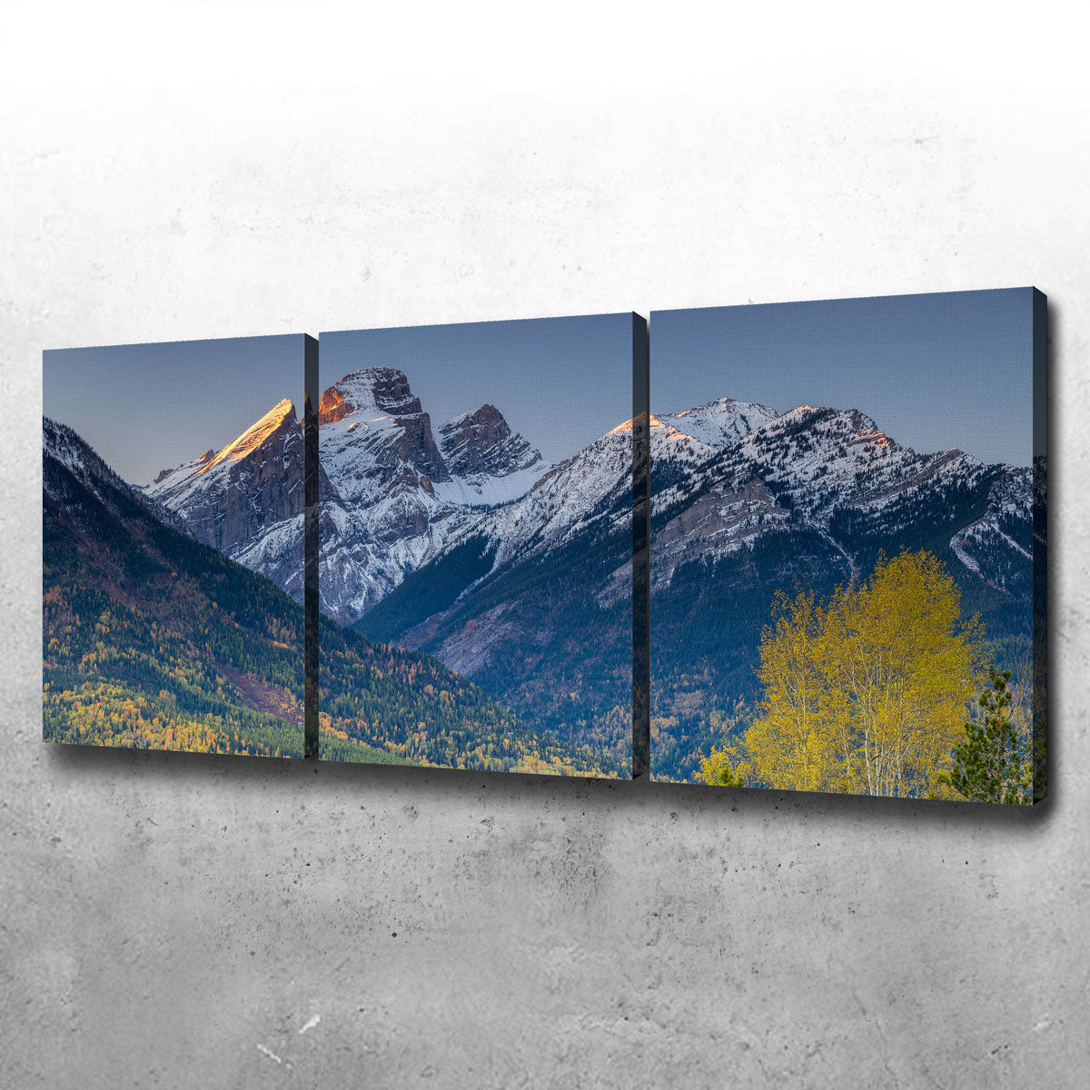 Exquisite Three Sisters Wall Art by Mike Cotton