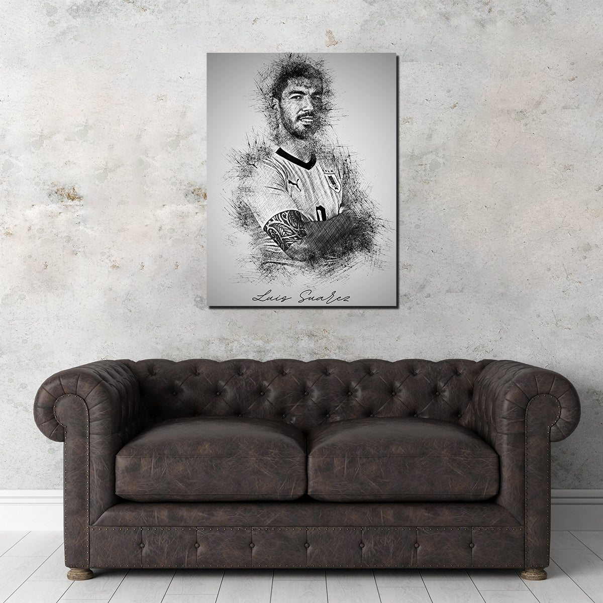 Stunning Luis Suárez Wall Art for Your Home Decor