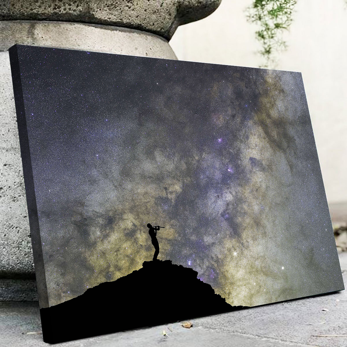 Exquisite The Oboe Player Wall Art by Jeff Graphy