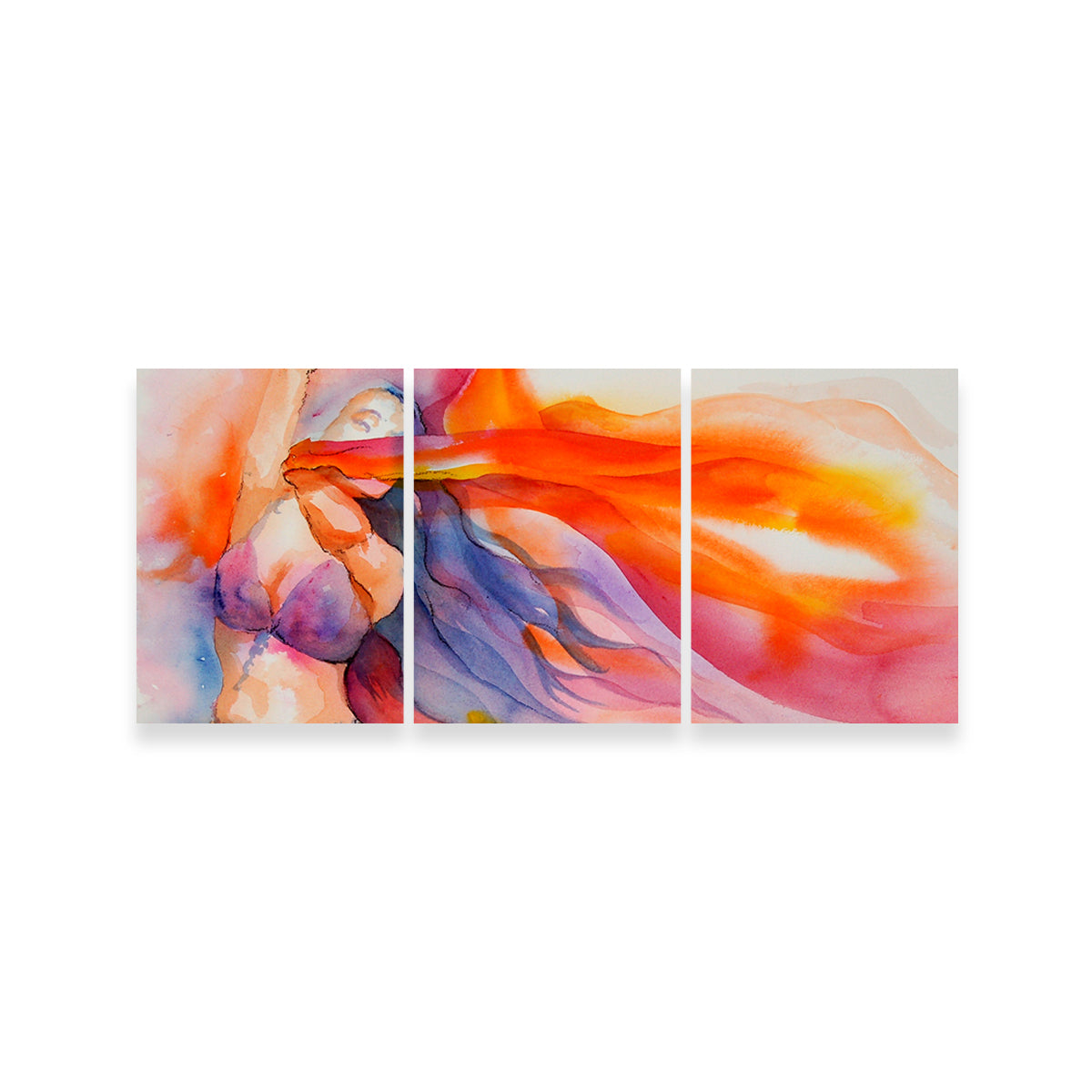 Exquisite Veil Swirl Wall Art by Gerry Segismundo