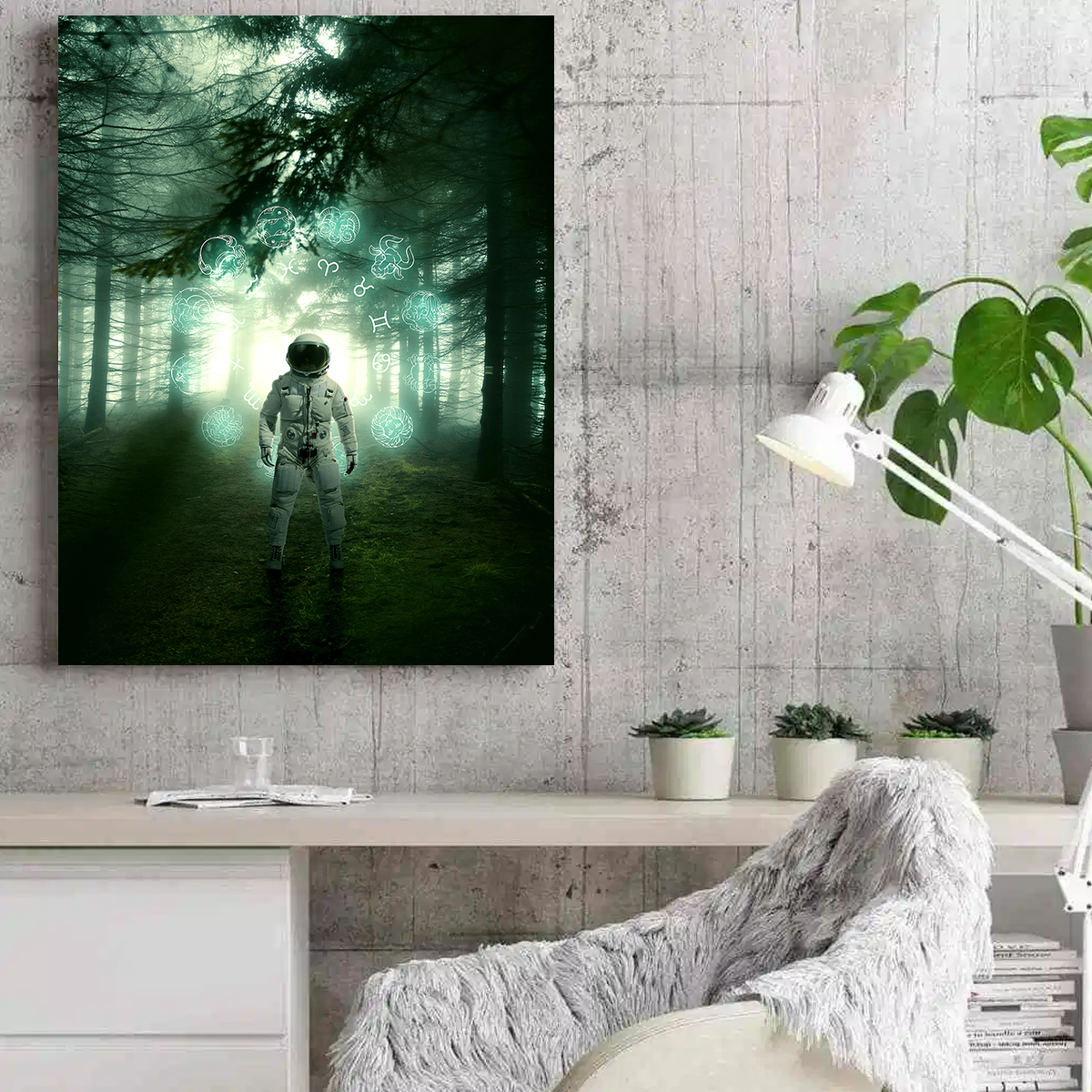 Unique What's Your Sign Wall Art for Home Decor
