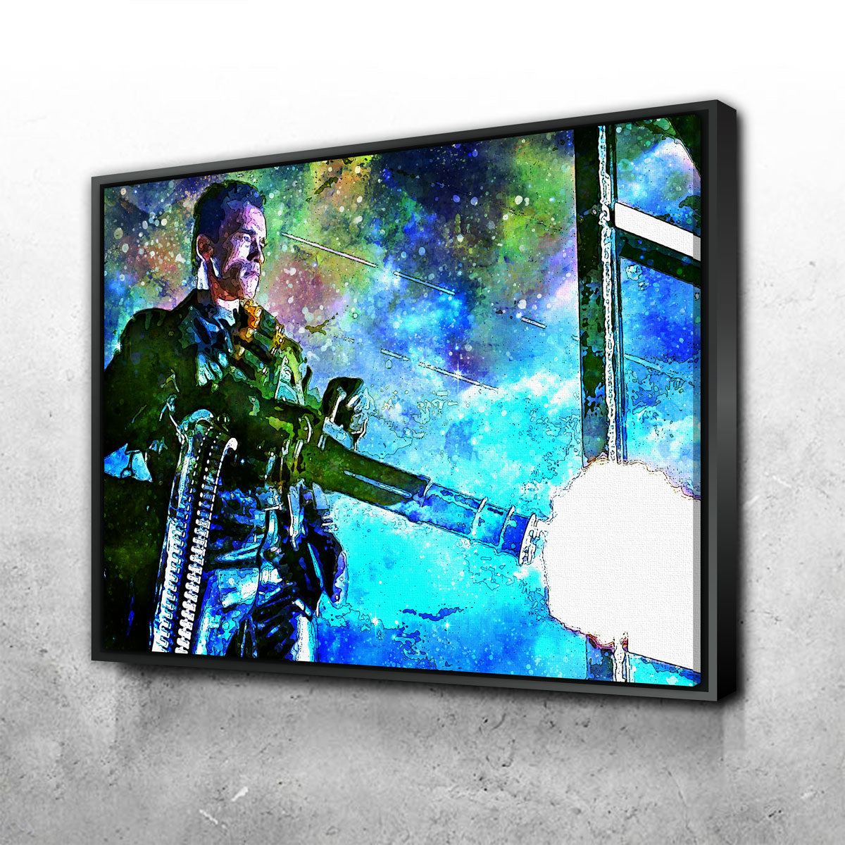Exquisite T2 Wall Art - Sustainable Pine Wood Framed Canvas