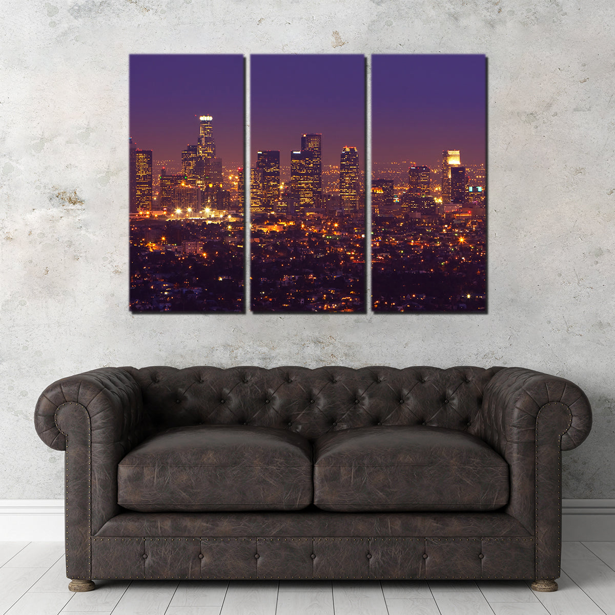 Stunning LA Skyline Wall Art for Your Home Decor