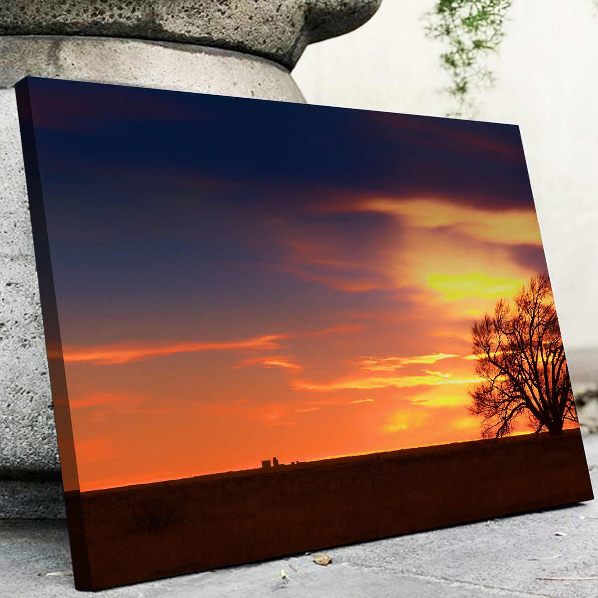 Stunning West Texas Sunset Wall Art for Your Home Decor