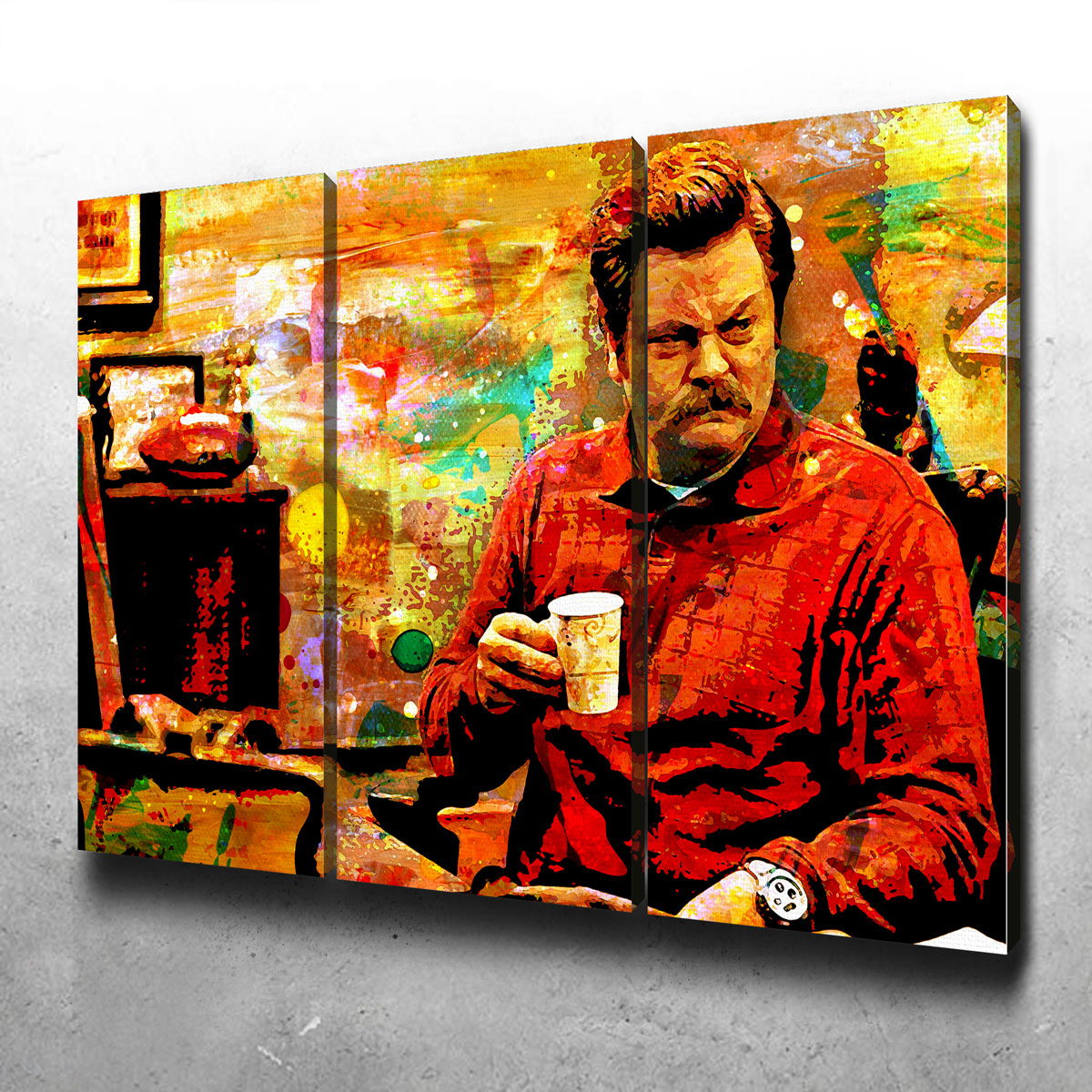 Swanson Premium Handmade Wall Art with Sustainable Pine Frames