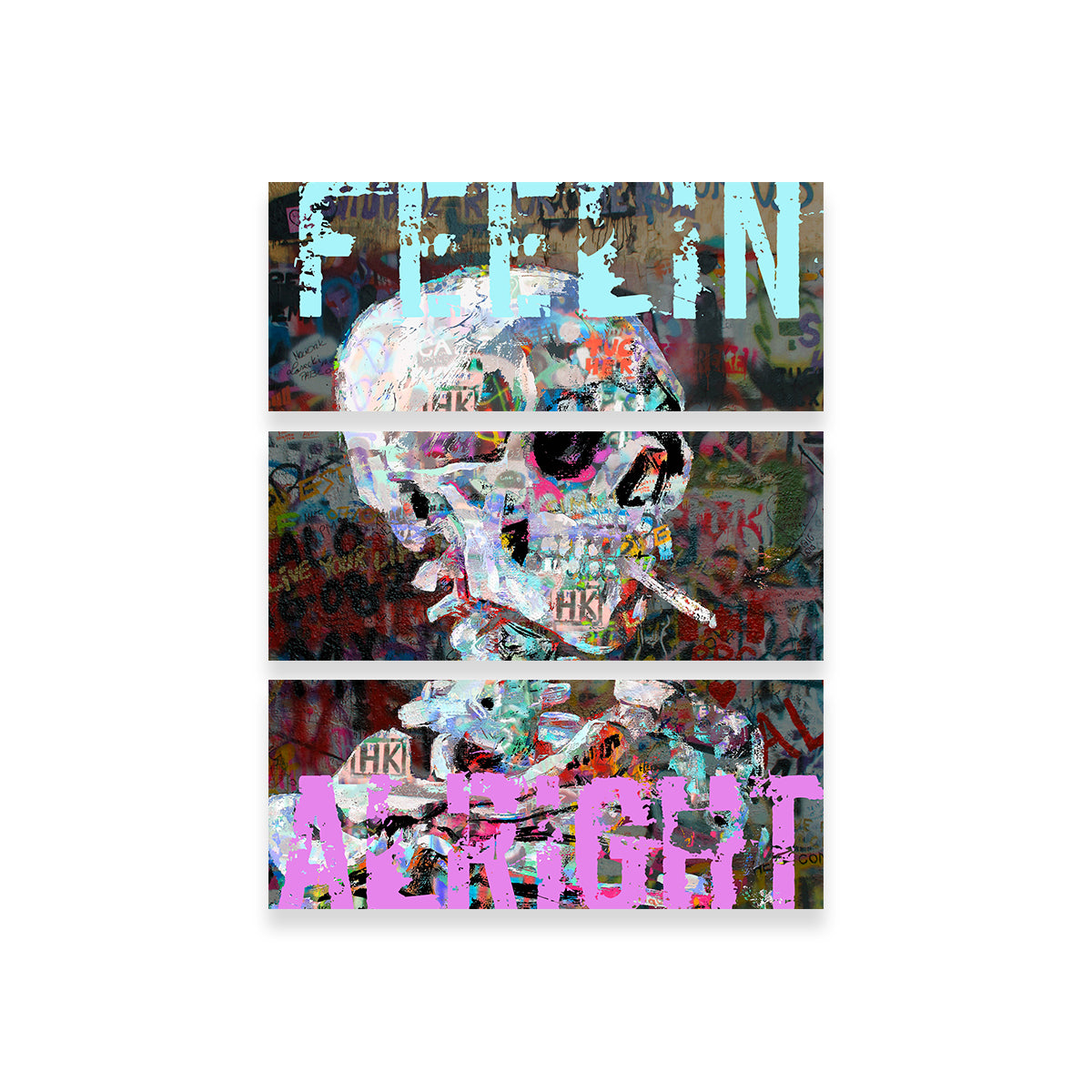 Feelin Alright Stunning Wall Art by Stephen Chambers