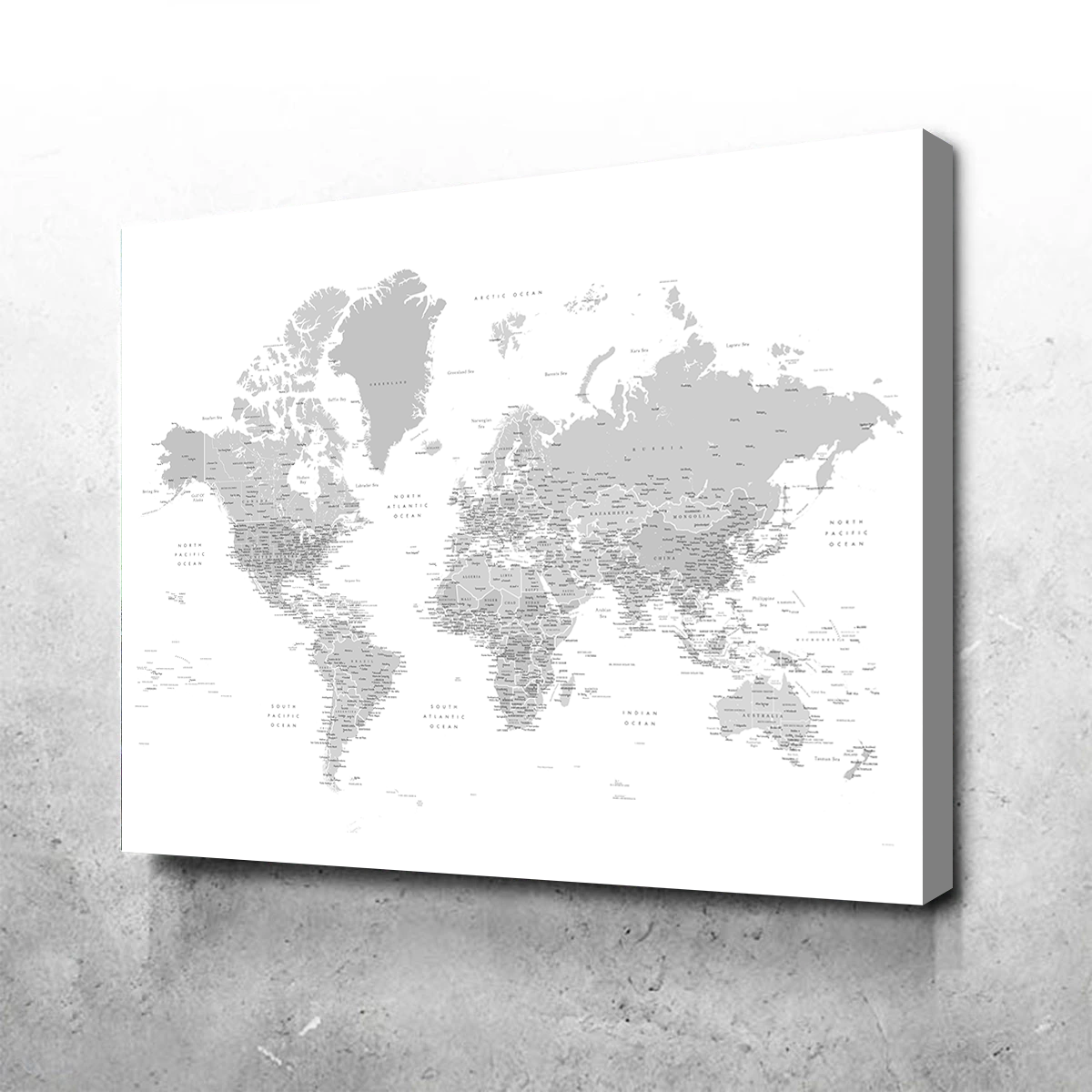 Exquisite World Map 9 Wall Art for Stunning Decor