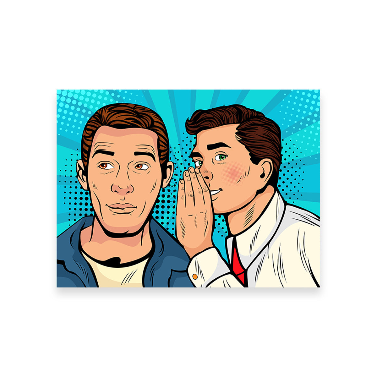 Captivating Comic Whisper Wall Art for Your Space