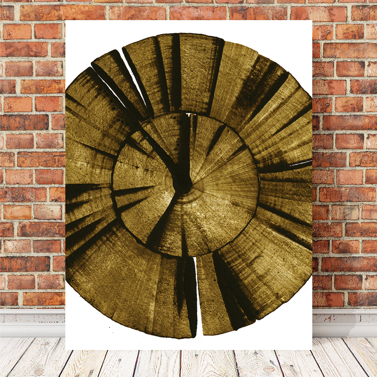Exquisite Wooden Spiral Wall Art by Evgeny Vetrov