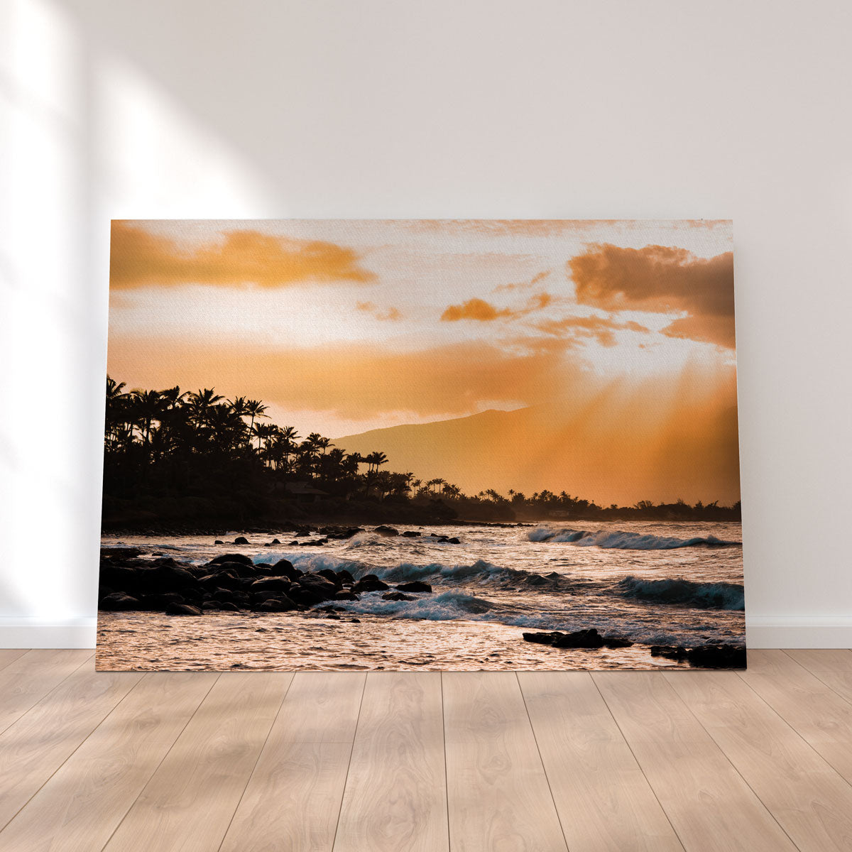 Exquisite Warm Paradise Wall Art by Lucas Moore