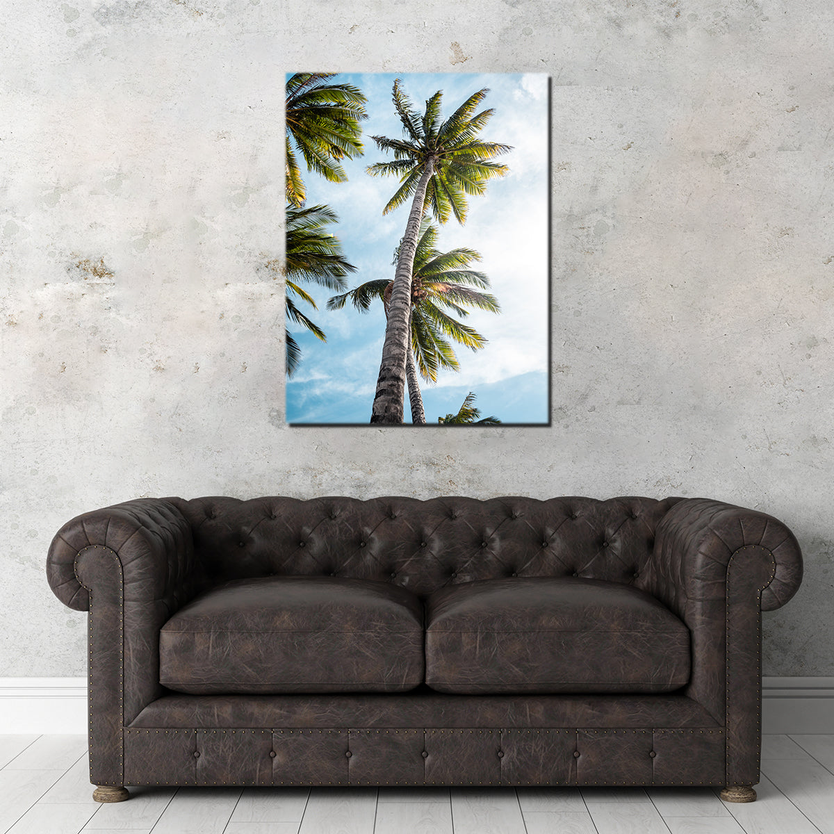 Stunning Sunny Palms Wall Art by Lucas Moore