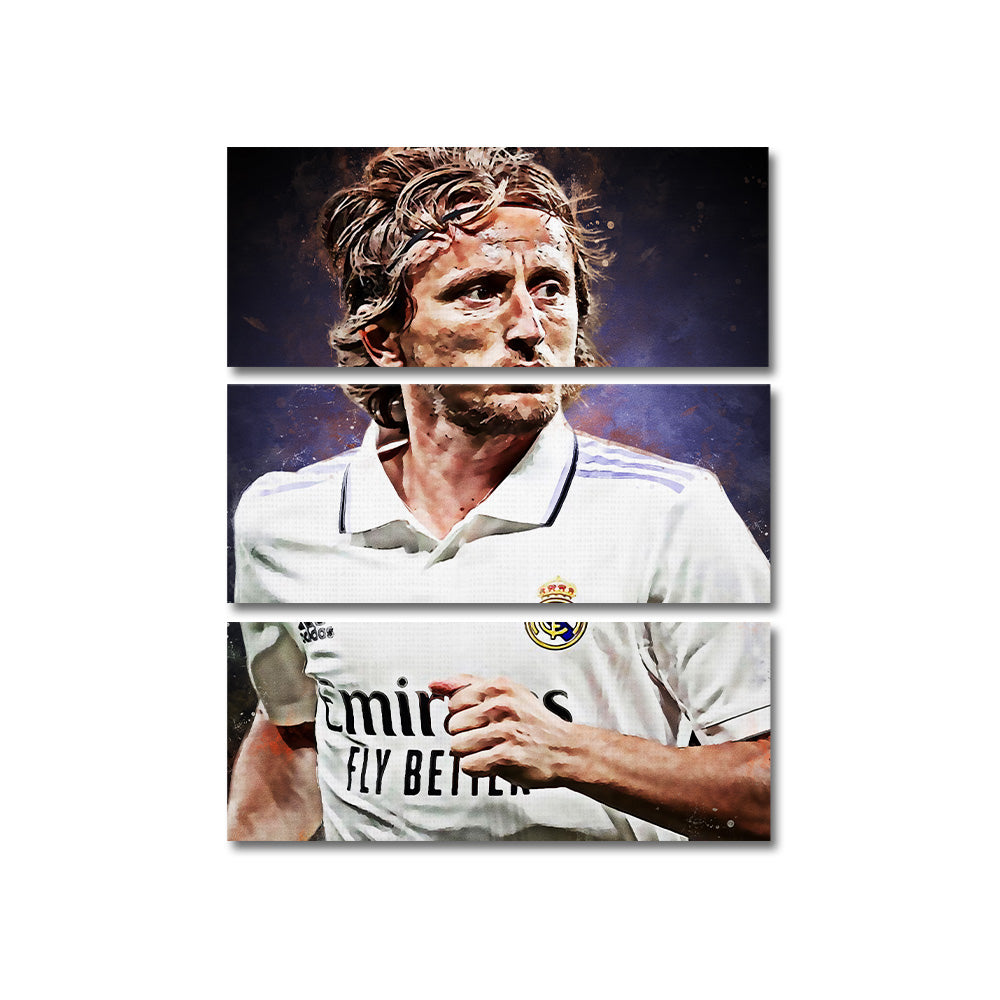 Stunning Luka Modric Wall Art - Ideal Decor for Fans