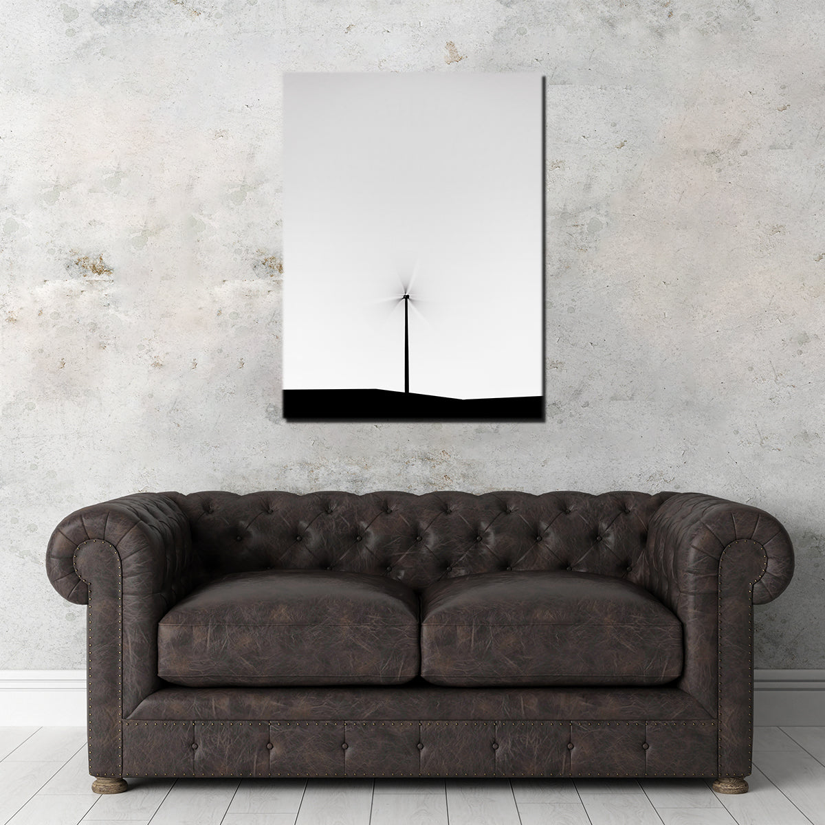 Stunning Wind Turbine Wall Art by Dennis Maida