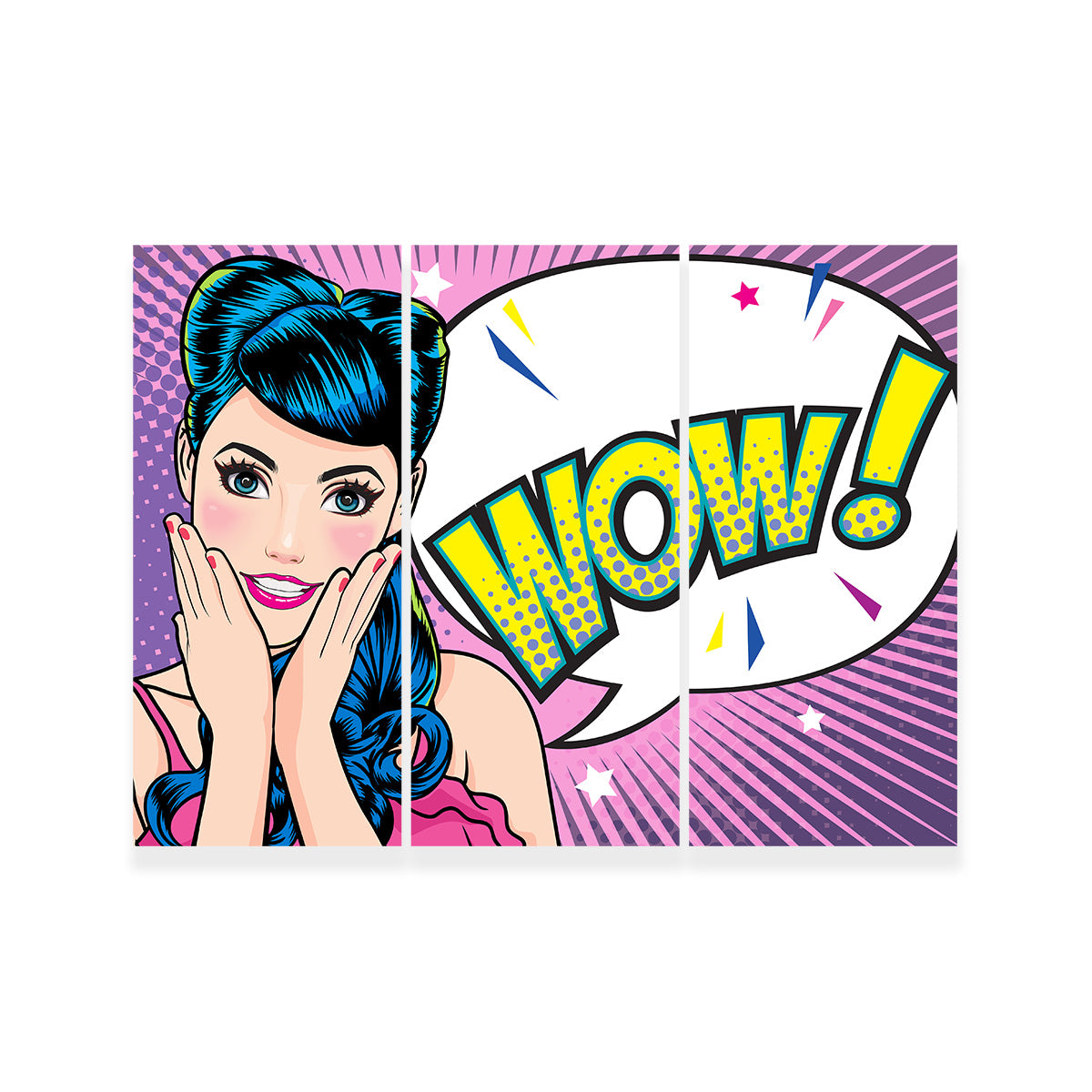 Stunning Wow Wall Art - Ideal for Home Decor