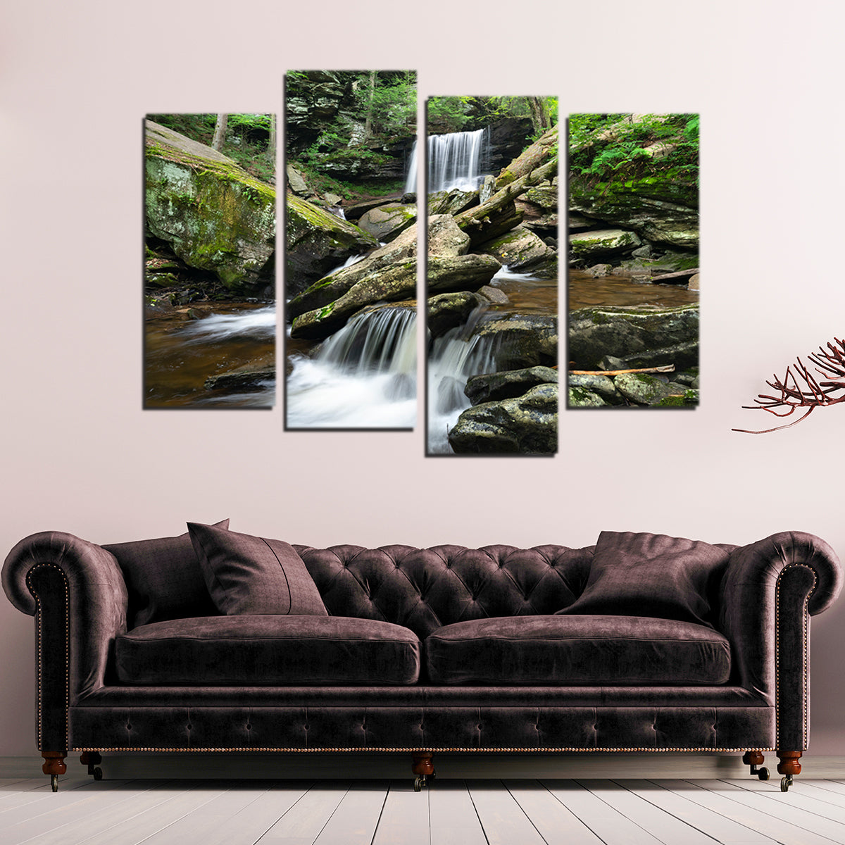 Stunning Crossed Streams Wall Art by Shaun Mayer