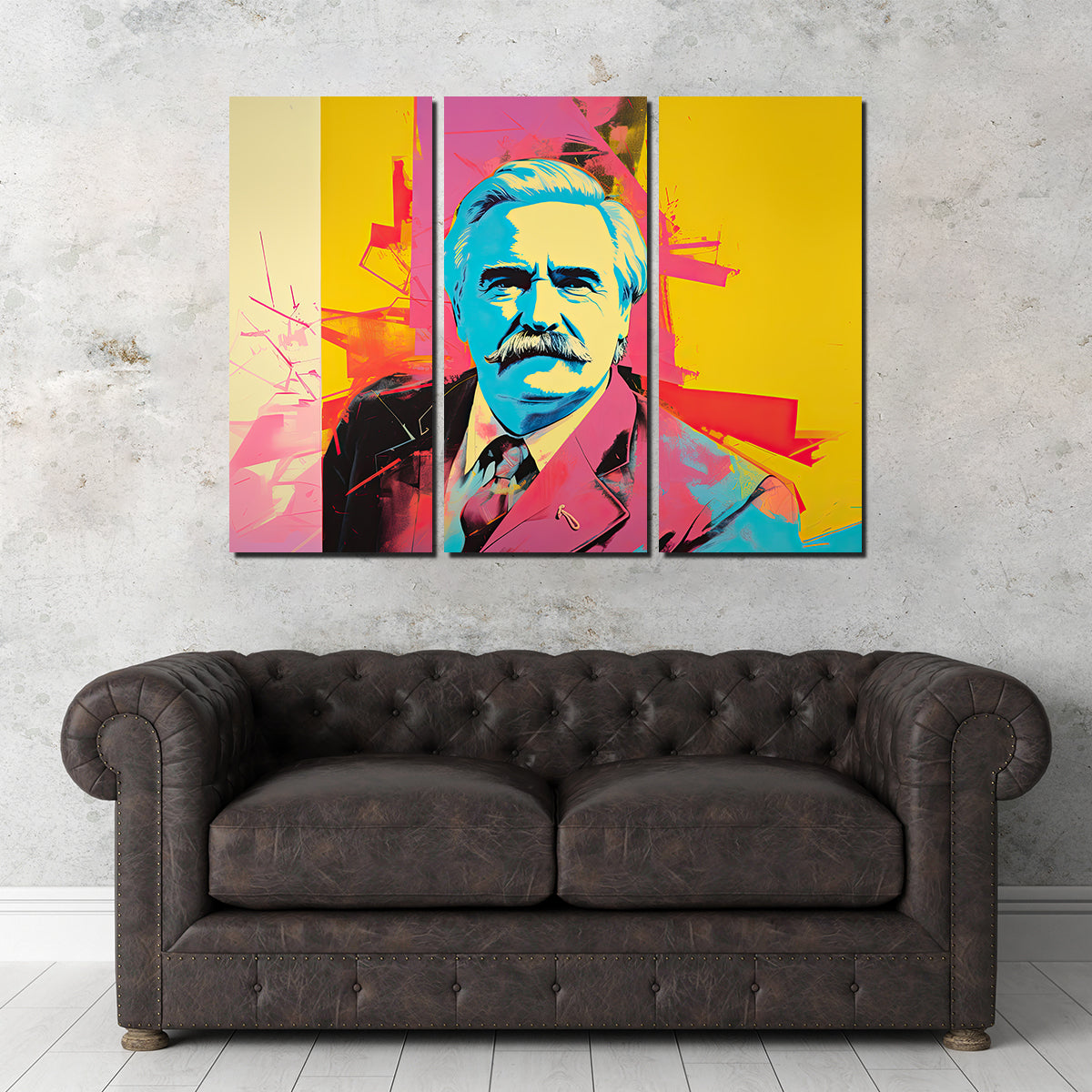 Lech Wałęsa - Stunning Warhol Style Wall Art for Your Home Decor