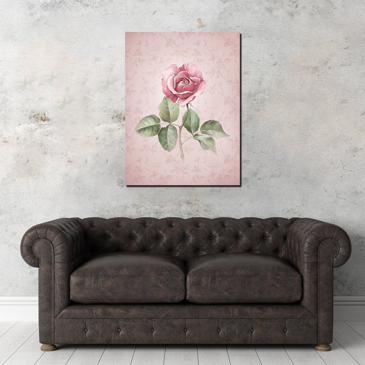 Gorgeous Watercolor Rose Wall Art for Stunning Decor