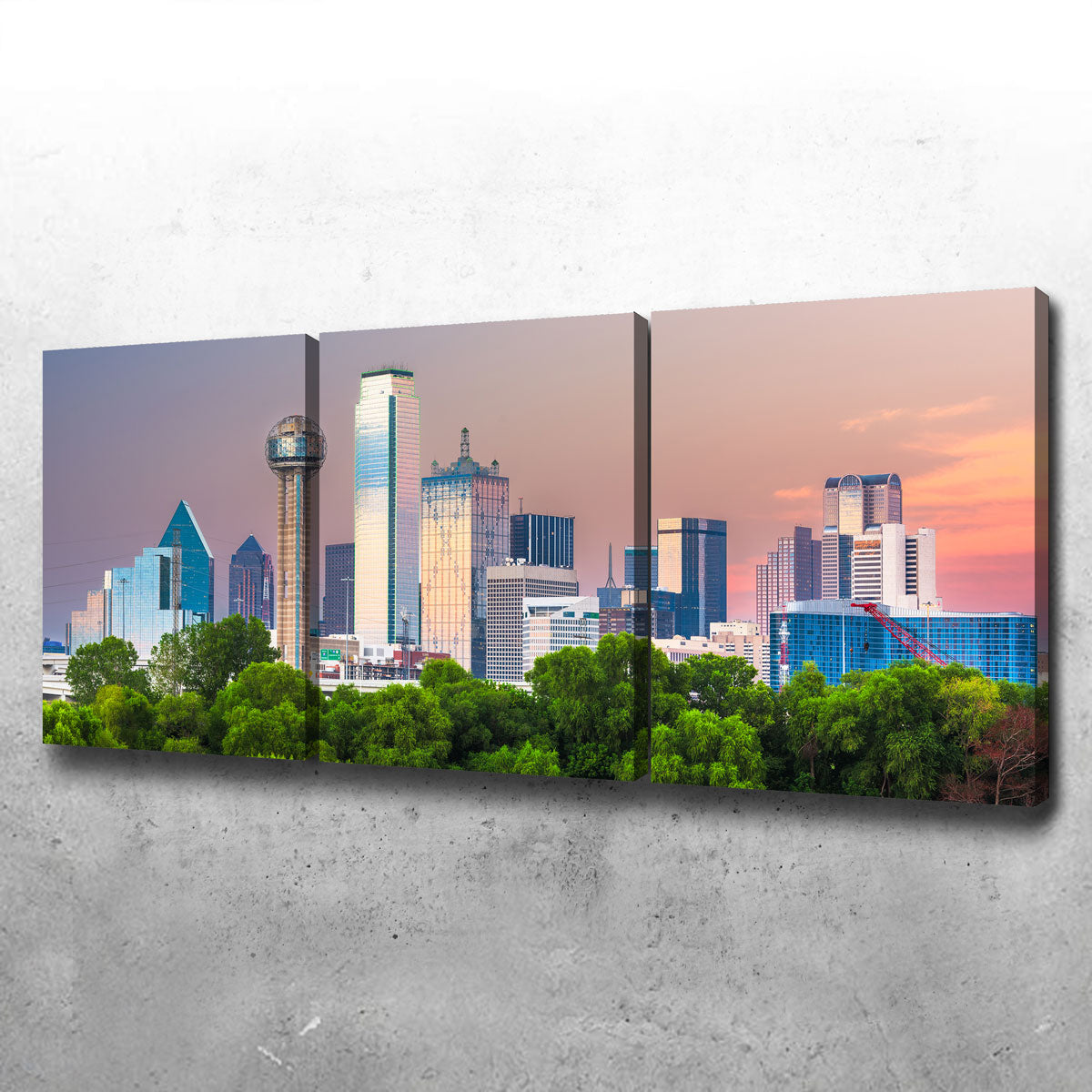 Gorgeous Dallas Skyline Wall Art for Stunning Home Decor