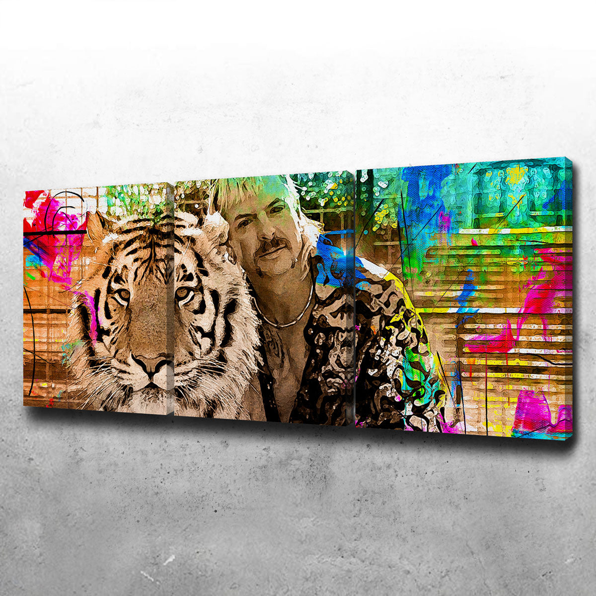 Stunning Tiger King Wall Art for Home Decor