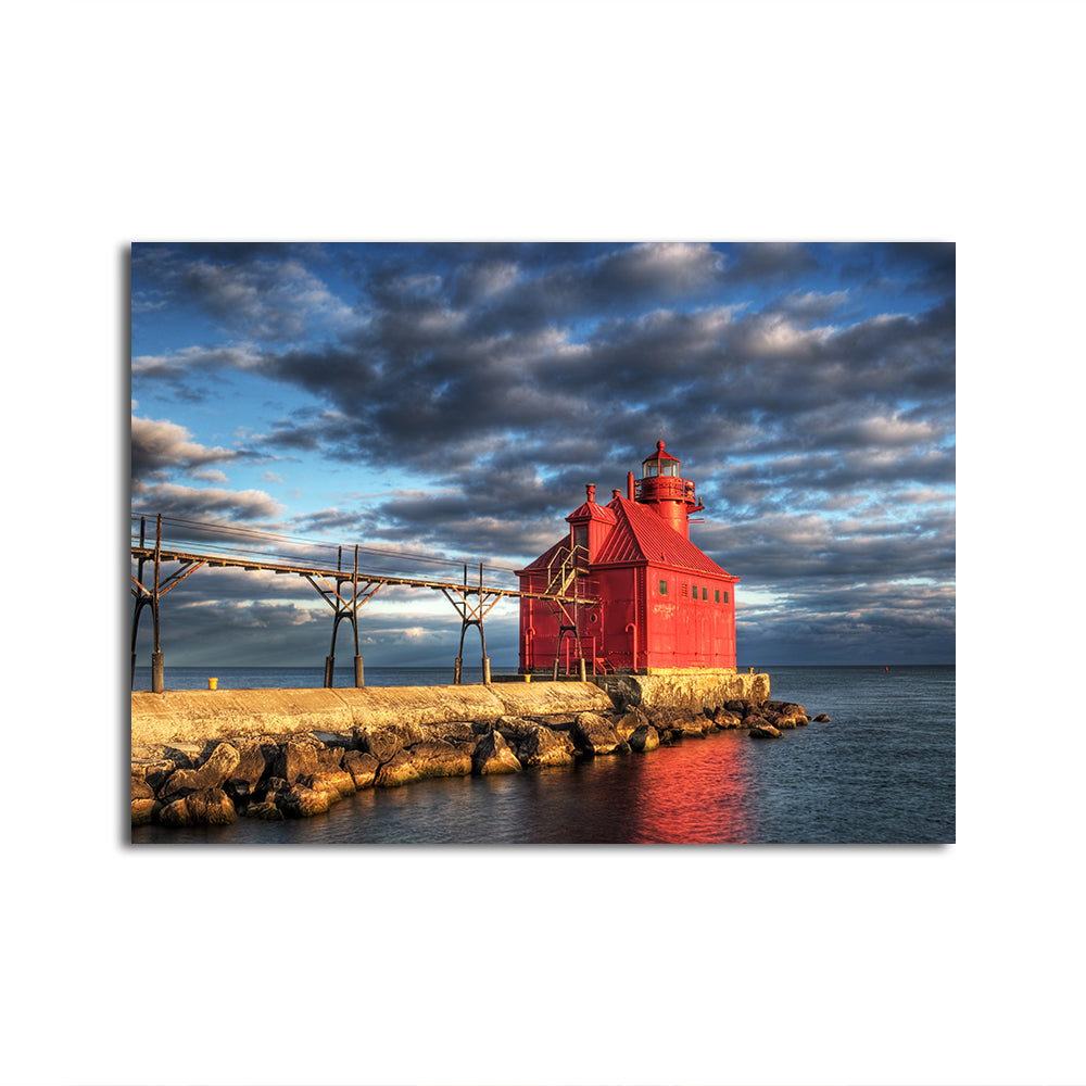 Stunning Sturgeon Bay Lighthouse Wall Art for Your Home Decor
