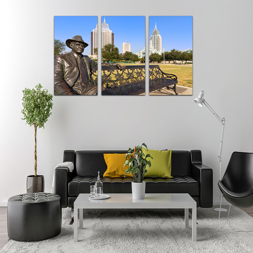 Exquisite Cooper Riverside Park Wall Art - Museum-Quality Canvas on Sustainable Pine Frames