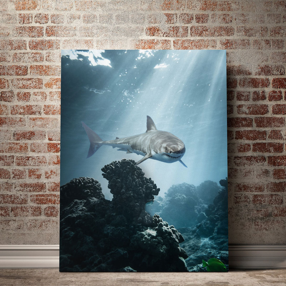 Thrilling Underwater Terror Wall Art by Samejrich