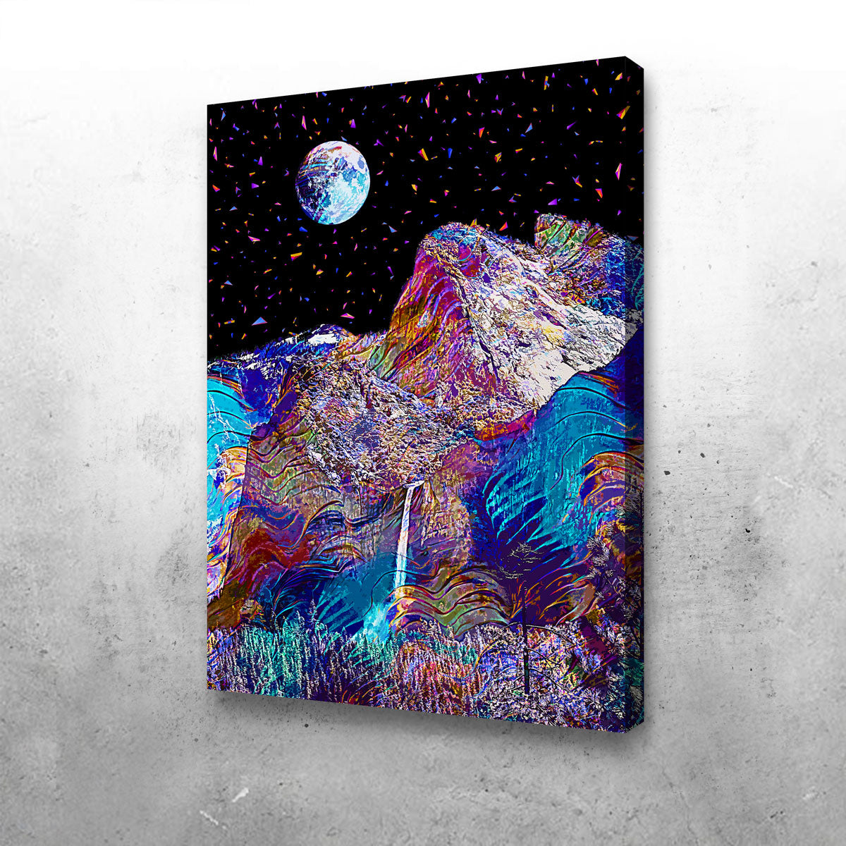 Stunning Moonscape 19 Wall Art by Gab Fernando
