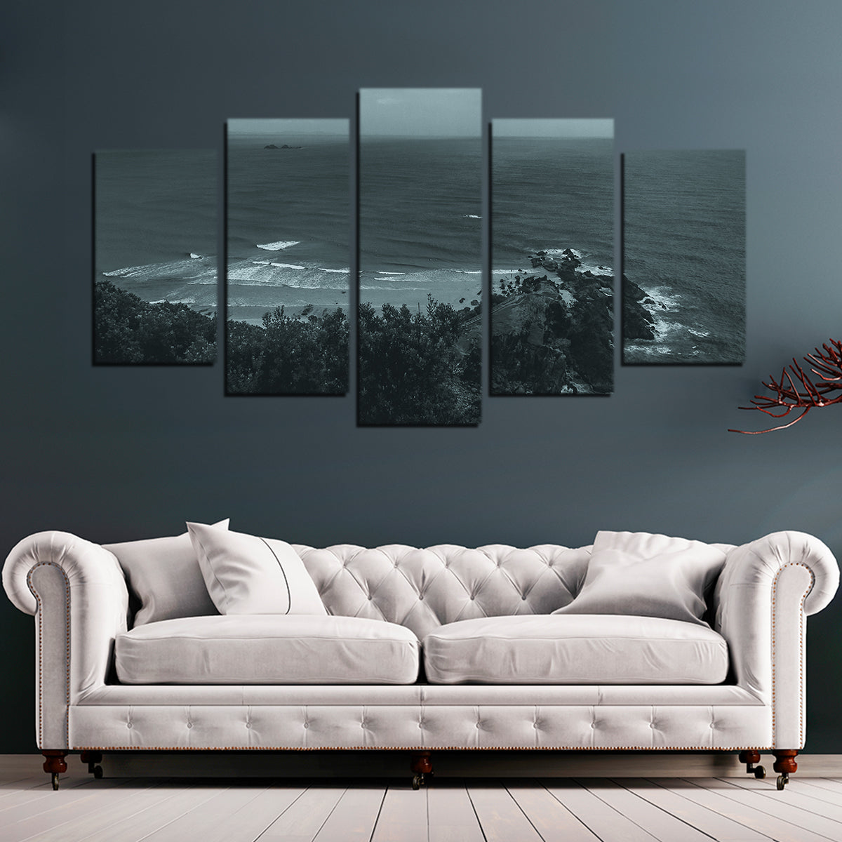Byron Bay Surf Days Stunning Wall Art by Mike Cotton