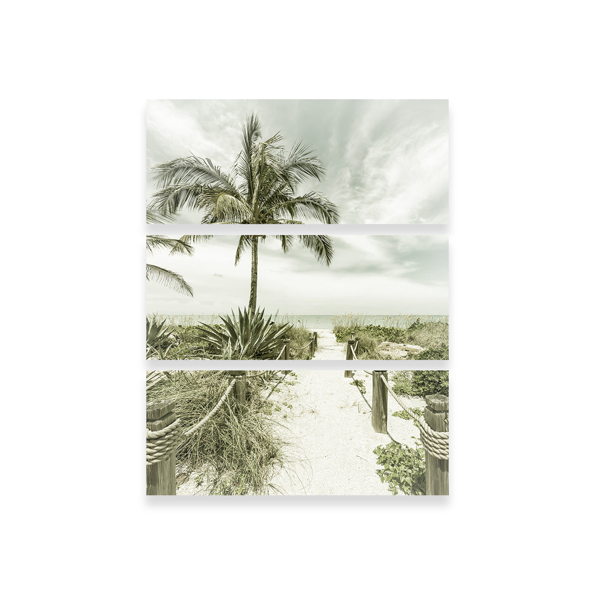 Gorgeous Vintage Path to the Beach Wall Art by Melanie Viola