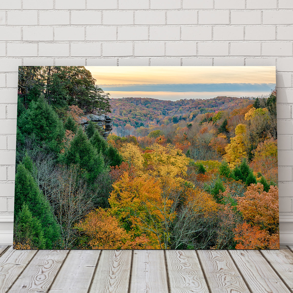 Conkle's Hollow State Nature Preserve Stunning Wall Art - Sustainable and Museum-Quality