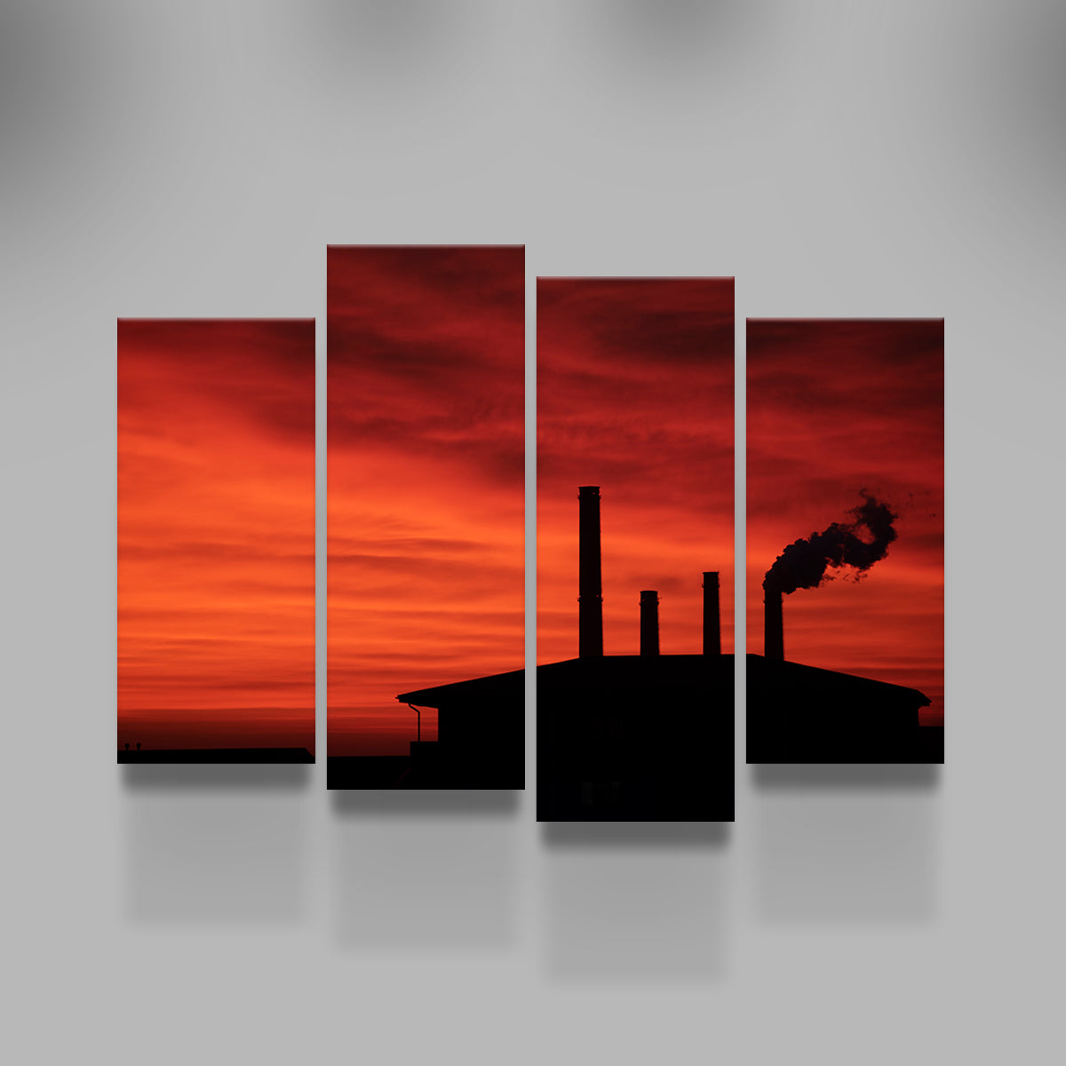 Stunning Bucharest Sunset 8 Wall Art - A Visual Masterpiece