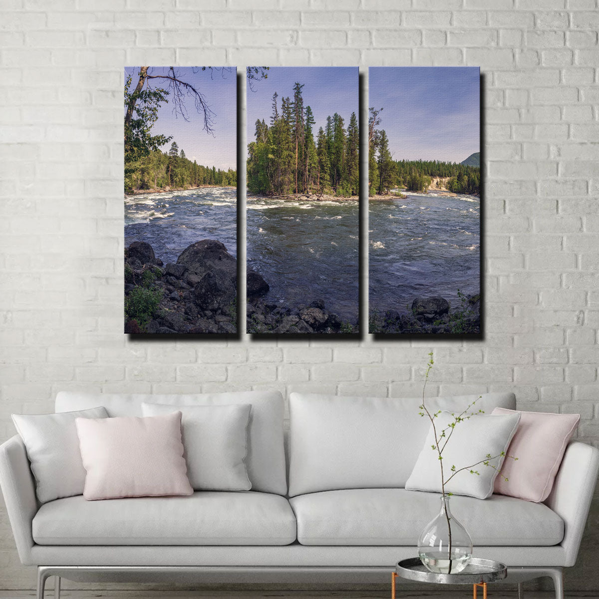 Stunning Kimberley Riverside Campground Wall Art by Mike Cotton