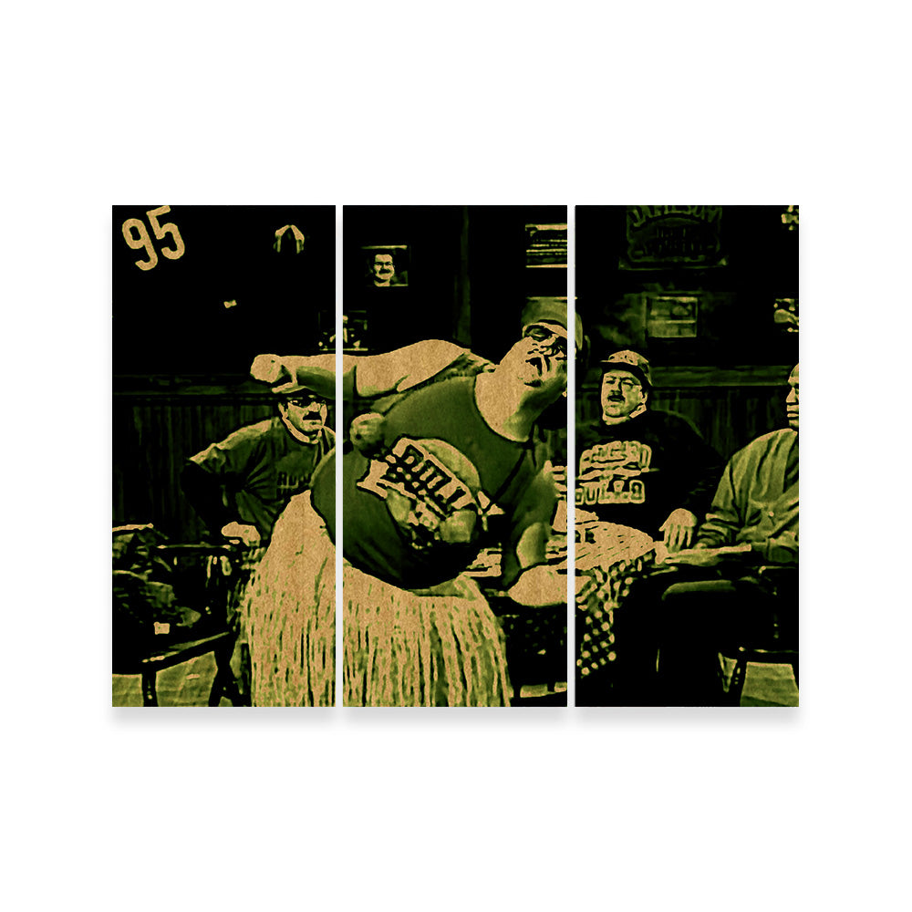 Da Bulls Sepia High - Quality Wall Art for Home Decor