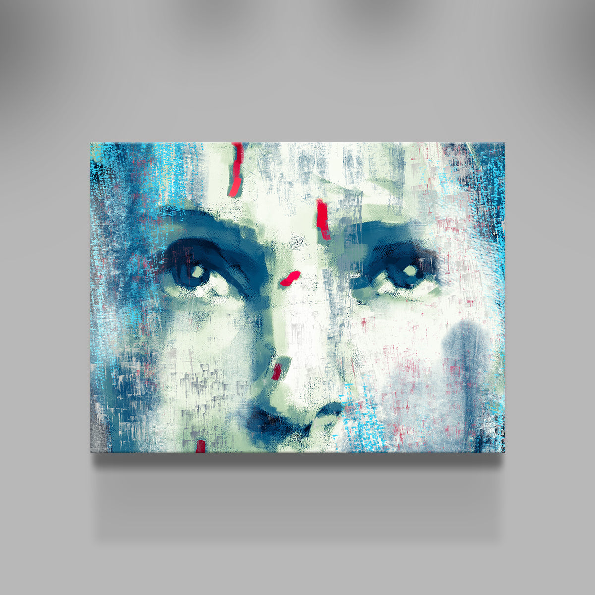Stunning Brides Eyes Wall Art by Andy Brackpool
