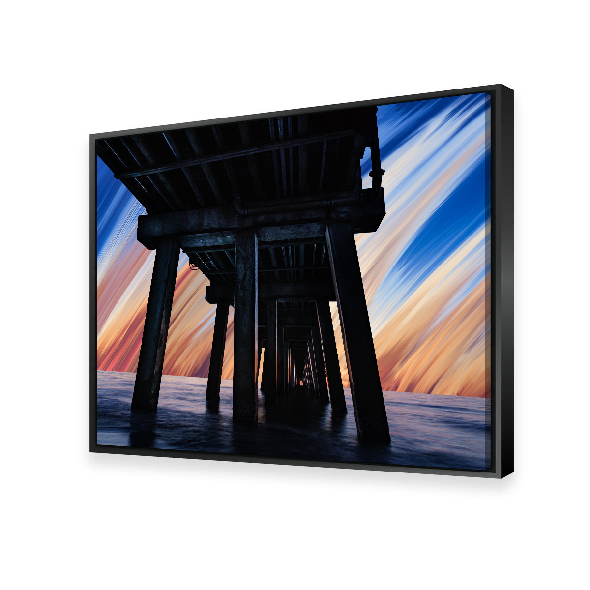 Stunning Under the Pier Wall Art by Eileen Rollin