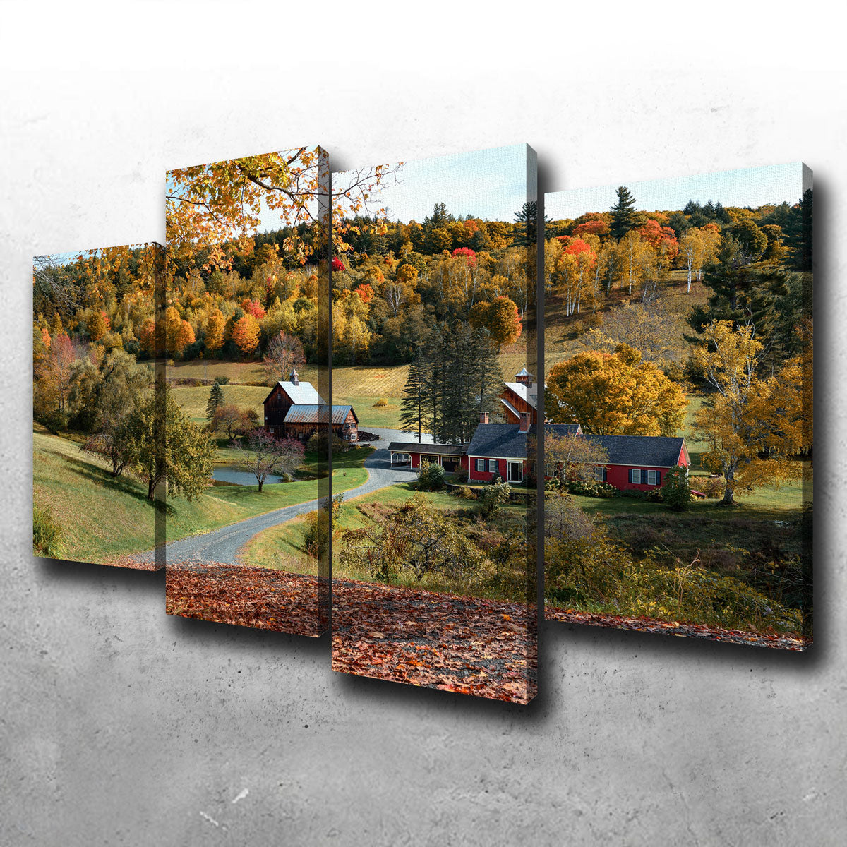 Exquisite Woodstock Farmstead Wall Art by Shaun Mayer