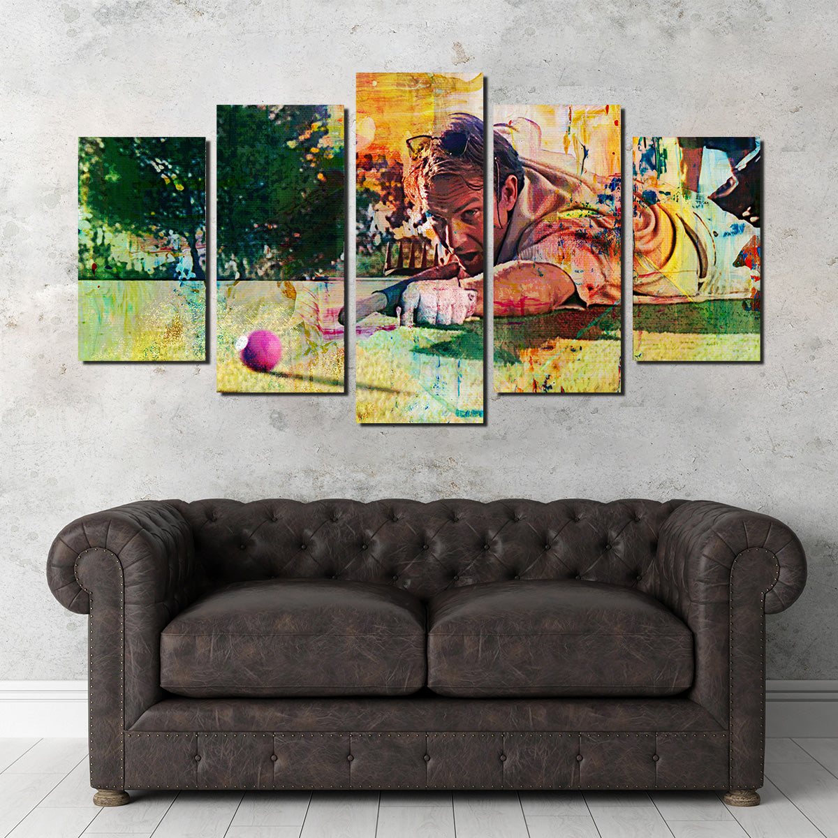Exquisite Tin Cup Wall Art for Home Decor